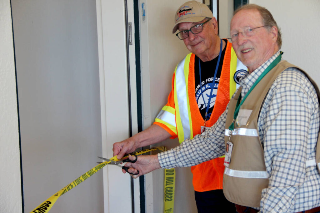 Clallam County Disaster Airlift Response Team (DART) moves into larger operations center